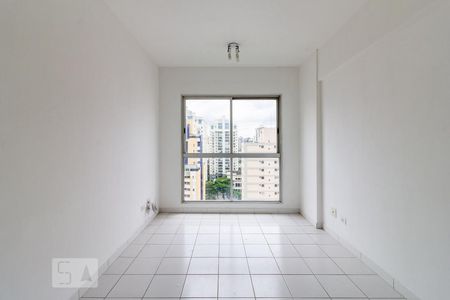 Sala de apartamento para alugar com 1 quarto, 35m² em Indianópolis, São Paulo