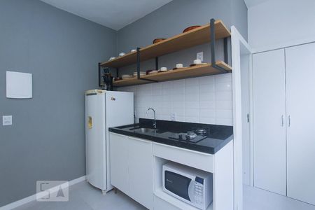 COZINHA de kitnet/studio para alugar com 1 quarto, 30m² em Petrópolis, Porto Alegre