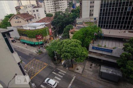 Vista da Sala de apartamento para alugar com 3 quartos, 90m² em Botafogo, Rio de Janeiro