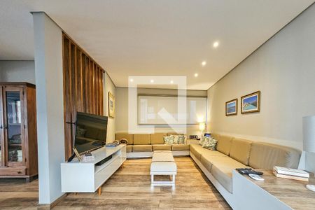 Sala de apartamento para alugar com 4 quartos, 194m² em Barra Funda, Guarujá