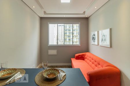 Sala de apartamento para alugar com 1 quarto, 21m² em Bela Vista, São Paulo