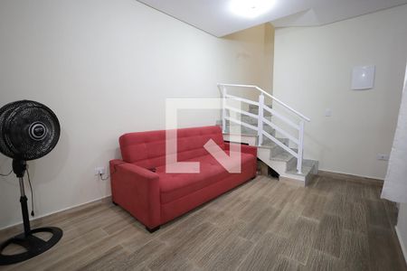 Sala de apartamento para alugar com 2 quartos, 85m² em Jardim Irene, Santo André