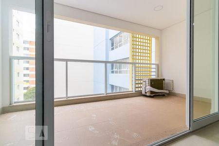 Varanda de kitnet/studio para alugar com 1 quarto, 46m² em Centro, Campinas