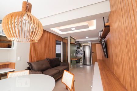 Sala de apartamento para alugar com 1 quarto, 40m² em Setor Oeste, Goiânia