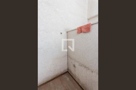 Varanda da Sala e Cozinha de apartamento para alugar com 2 quartos, 48m² em Vila Bastos, Santo André