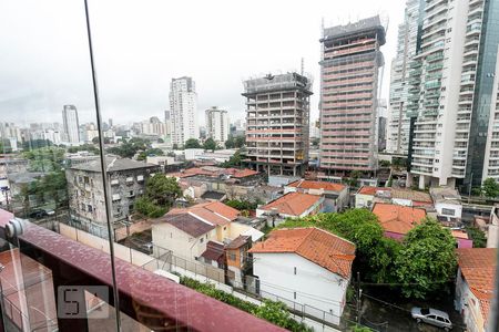 Vista da Varanda de apartamento para alugar com 1 quarto, 60m² em Pinheiros, São Paulo