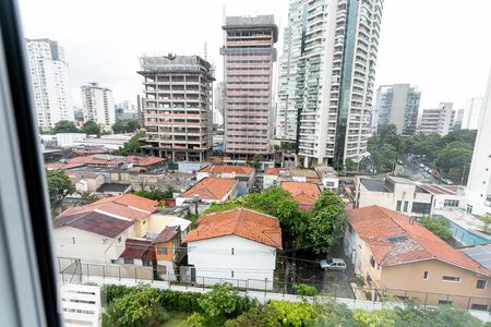 Vista da Sala de apartamento para alugar com 1 quarto, 60m² em Pinheiros, São Paulo