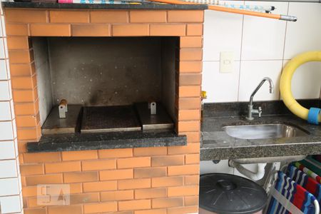 Churrasqueira de apartamento para alugar com 1 quarto, 60m² em Vila Caiçara, Praia Grande