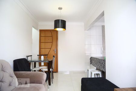 Sala de apartamento para alugar com 1 quarto, 60m² em Vila Caiçara, Praia Grande