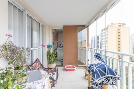 Varanda Sala de apartamento à venda com 2 quartos, 93m² em Barra Funda, São Paulo