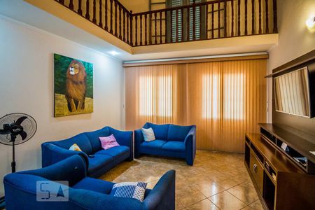 Sala de casa de condomínio à venda com 3 quartos, 308m² em Parque das Flores, Campinas