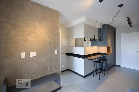 Sala de apartamento para alugar com 1 quarto, 34m² em Vila Mariana, São Paulo