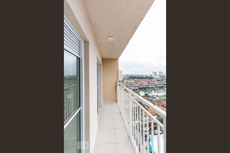 Sacada da sala de apartamento para alugar com 1 quarto, 28m² em Vila Ema, São Paulo