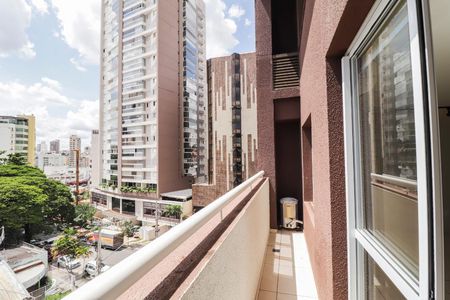 Sacada de apartamento para alugar com 1 quarto, 77m² em Setor Oeste, Goiânia