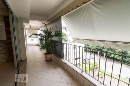 Varanda da Sala de apartamento à venda com 4 quartos, 140m² em Tijuca, Rio de Janeiro