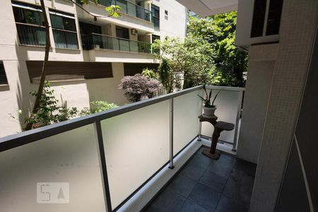 Varanda da Sala de apartamento para alugar com 3 quartos, 95m² em Botafogo, Rio de Janeiro