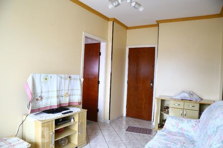 Sala de apartamento para alugar com 1 quarto, 56m² em Ocian, Praia Grande