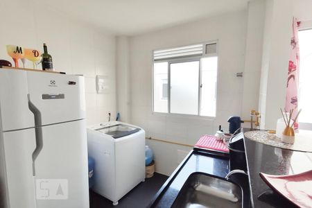 Cozinha e Área de Serviço de apartamento à venda com 2 quartos, 42m² em Santo André, São Leopoldo