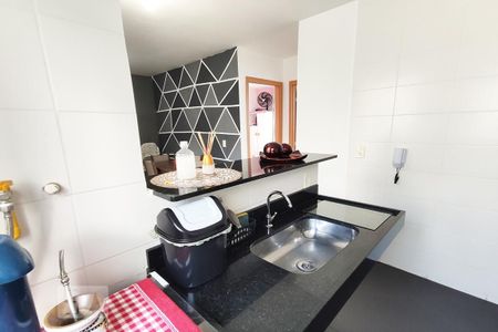 Cozinha e Área de Serviço de apartamento à venda com 2 quartos, 42m² em Santo André, São Leopoldo