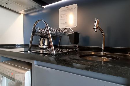 Cozinha - Pia de apartamento à venda com 1 quarto, 34m² em Alphaville Centro Industrial E Empresarial/alphaville., Barueri