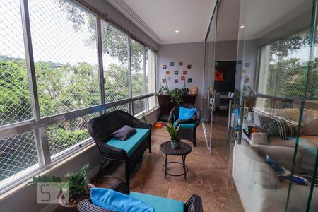 Varanda da Sala de apartamento à venda com 4 quartos, 242m² em Tijuca, Rio de Janeiro
