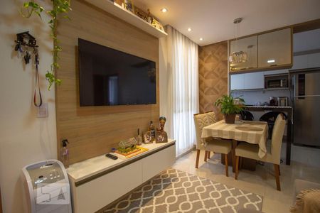 Sala de apartamento à venda com 2 quartos, 68m² em Rio Abaixo, Jundiaí