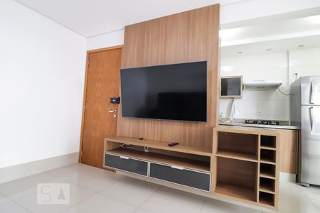 Sala de apartamento para alugar com 1 quarto, 45m² em Jardim Goiás, Goiânia