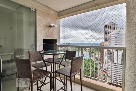 Varanda de apartamento para alugar com 1 quarto, 45m² em Jardim Goiás, Goiânia