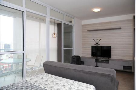 Sala/Quarto de apartamento à venda com 1 quarto, 35m² em Real Parque, São Paulo