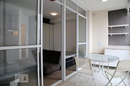 Varanda de apartamento à venda com 1 quarto, 35m² em Real Parque, São Paulo