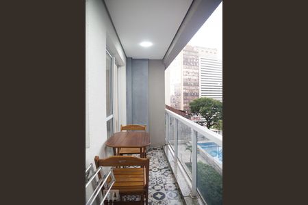 Sacada de kitnet/studio para alugar com 1 quarto, 32m² em Centro Histórico de São Paulo, São Paulo