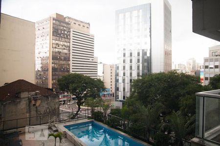 vista da Sacada de kitnet/studio para alugar com 1 quarto, 32m² em Centro Histórico de São Paulo, São Paulo