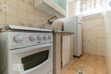 Cozinha de kitnet/studio à venda com 1 quarto, 37m² em Consolação, São Paulo