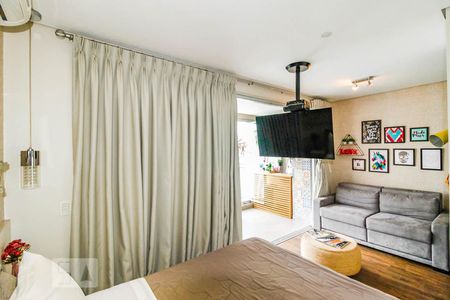 Quarto de apartamento para alugar com 1 quarto, 37m² em Brooklin Paulista, São Paulo