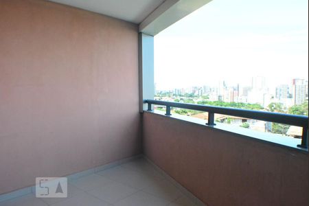 Varanda da Sala de kitnet/studio para alugar com 1 quarto, 50m² em Caminho das Árvores, Salvador