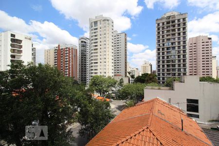 Vista de apartamento para alugar com 1 quarto, 32m² em Moema, São Paulo