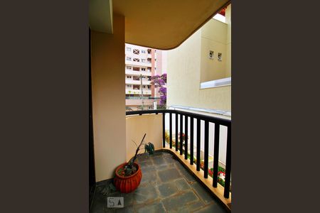Varanda da Sala de apartamento à venda com 3 quartos, 126m² em Campestre, Santo André
