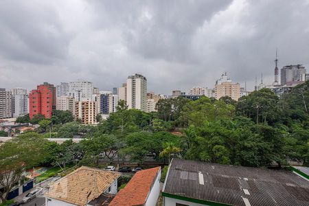 Sala - Varanda Vista de apartamento para alugar com 2 quartos, 73m² em Cerqueira César, São Paulo