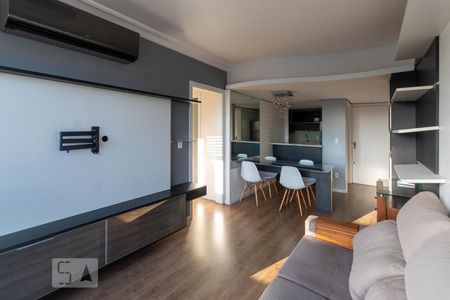 Sala de Estar de apartamento à venda com 2 quartos, 73m² em Santa Cecília, Porto Alegre