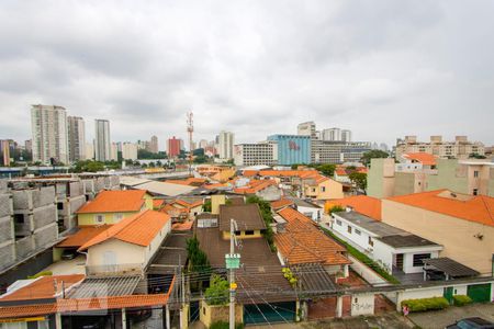 Vista do Quarto/Cozinha de kitnet/studio para alugar com 1 quarto, 13m² em Vila São Pedro, Santo André