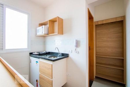 Quarto/Cozinha de kitnet/studio para alugar com 1 quarto, 10m² em Vila São Pedro, Santo André