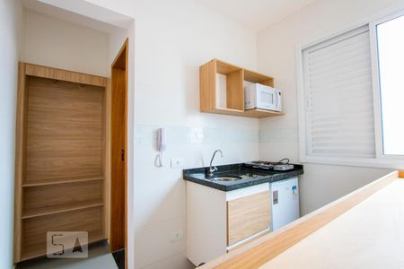 Quarto/Cozinha de kitnet/studio para alugar com 1 quarto, 10m² em Vila São Pedro, Santo André