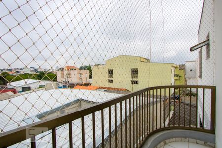 Varanda da sala de apartamento à venda com 3 quartos, 75m² em Santa Teresinha, Santo André