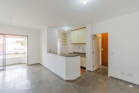 Sala de apartamento para alugar com 1 quarto, 48m² em Nova Campinas, Campinas