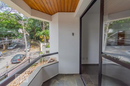 Varanda da Sala de apartamento para alugar com 1 quarto, 48m² em Nova Campinas, Campinas