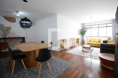 Sala de apartamento para alugar com 4 quartos, 138m² em Paraíso, São Paulo