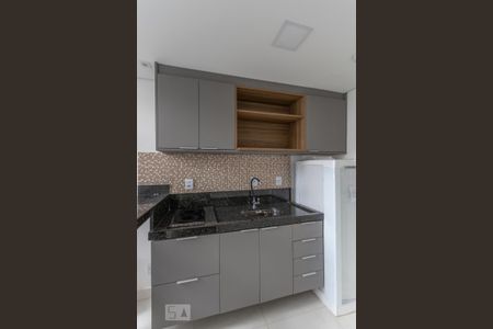 Cozinha de kitnet/studio para alugar com 1 quarto, 31m² em Barra Funda, São Paulo