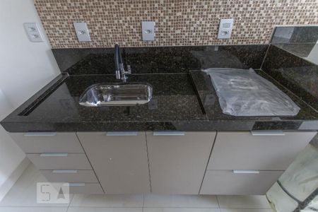 Cozinha de kitnet/studio para alugar com 1 quarto, 35m² em Barra Funda, São Paulo