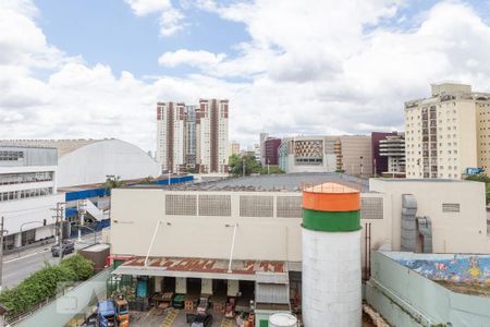 Vista da Sacada de apartamento para alugar com 1 quarto, 35m² em Barra Funda, São Paulo