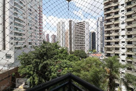 Vista da Varanda da Sala de apartamento à venda com 1 quarto, 40m² em Vila Regente Feijó, São Paulo